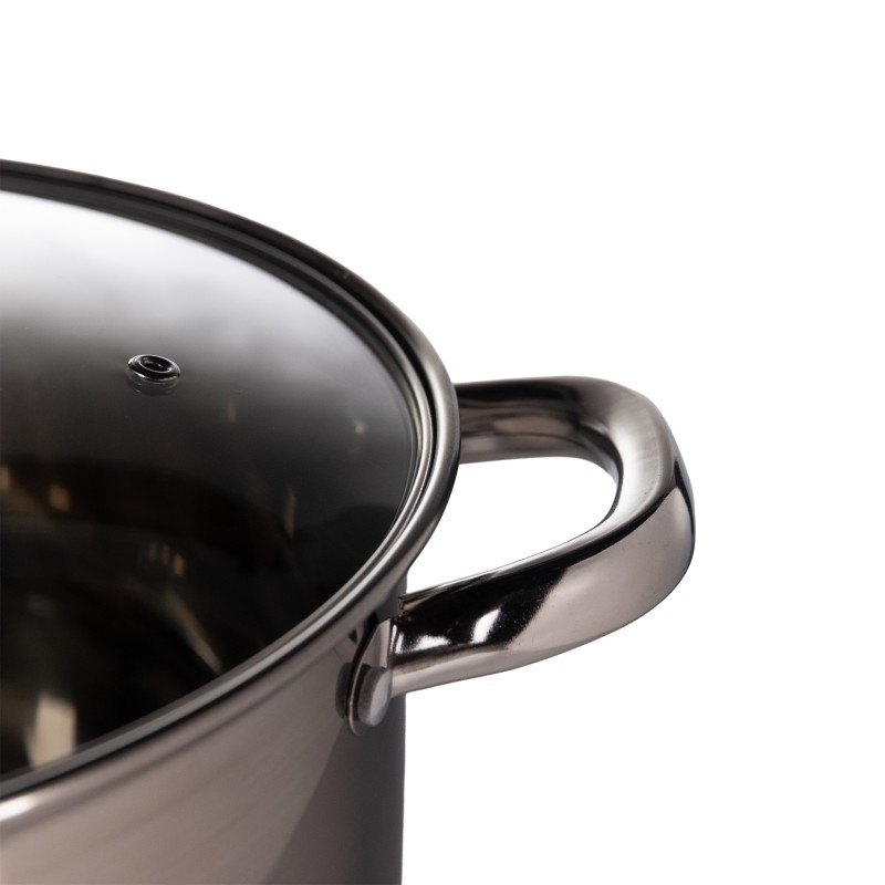 Pot Stainless Steel with glass lid , 18 l , Grunberg GR2132 - Victronic thumbnail 5