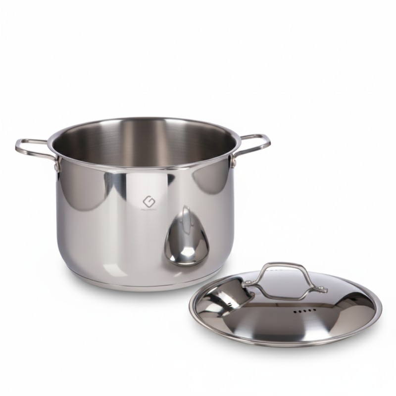Pot inox with lid , 20 cm , 4.60 l ,  Grunberg GR3120 - Victronic thumbnail 2