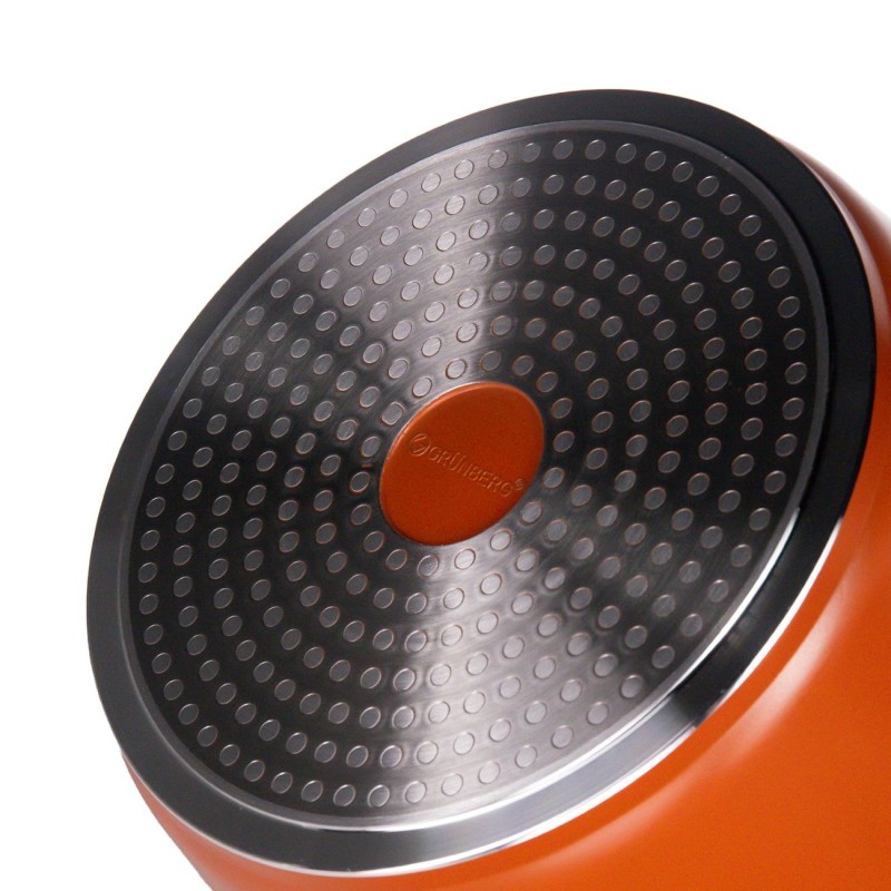 Pot tip tuci, Aluminum, coating ceramica marmorata, with lid, 7.30 l , Grunberg GR2008 - Victronic thumbnail 2