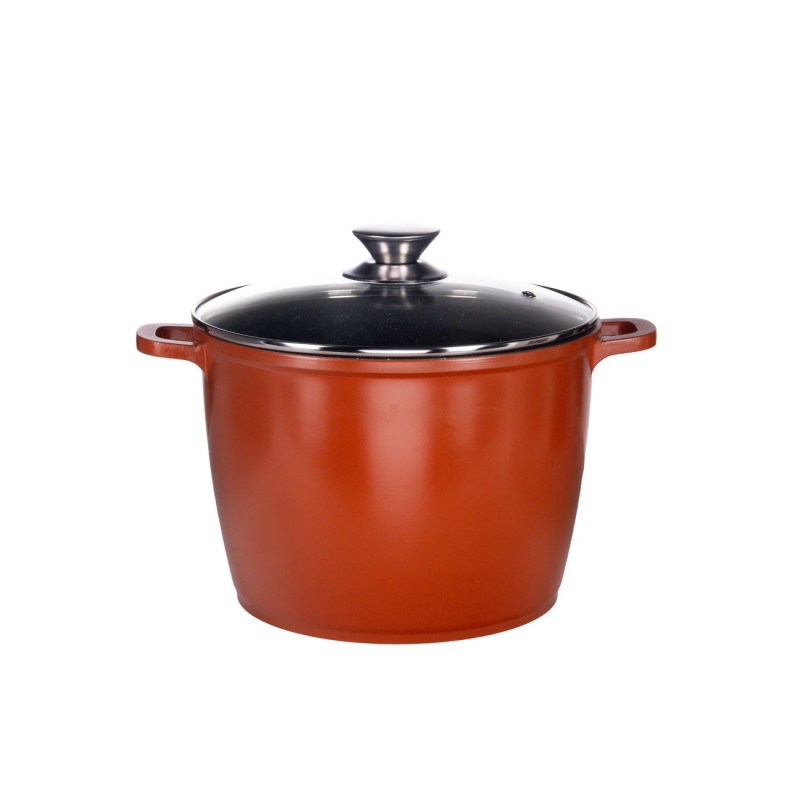 Pot tip tuci, Aluminum, coating ceramica marmorata, with lid, 7.30 l , Grunberg GR2008 - Victronic thumbnail 3