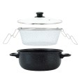 Offer: Pot friteuza with glass lid and basket for prajit , 26 cm , 3.80 l , Grunberg GR2958 thumbnail 3