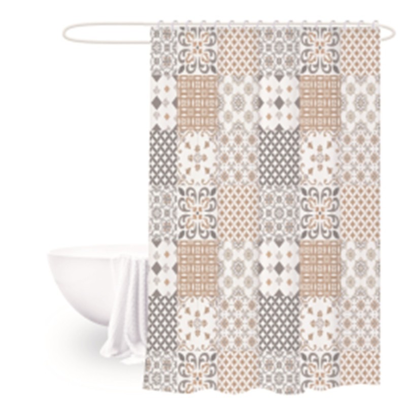 Perdea pentru dus, 180 x 180 cm, PB004 (diverse culori si modele)