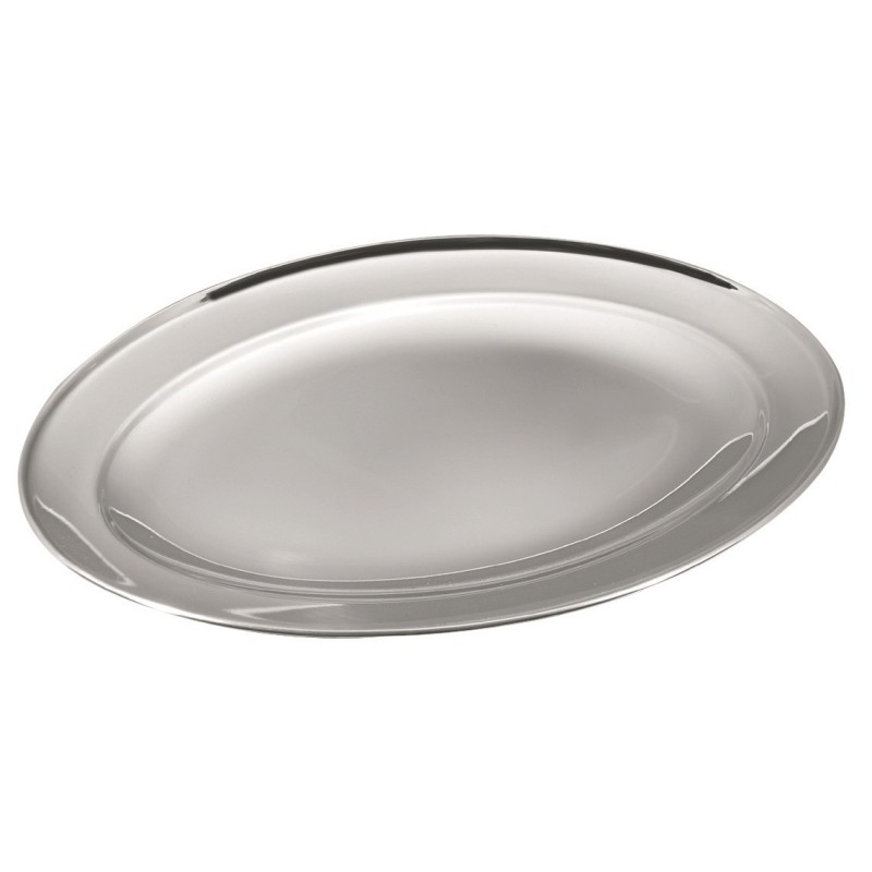 Platter oval, Stainless Steel, Grunberg IGR011