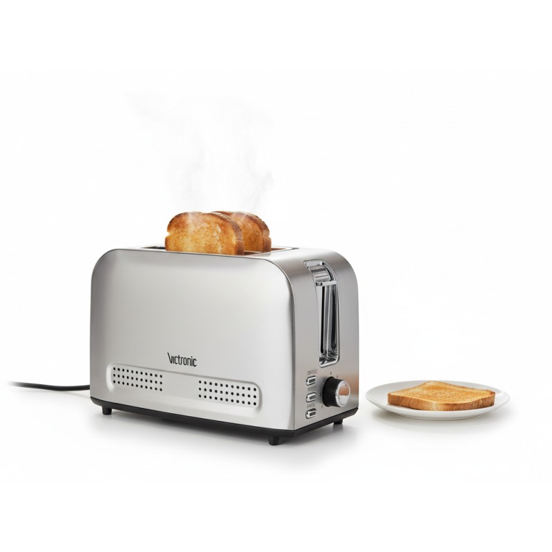Prajitor pentru paine, carcasa din inox, 750 W, Victronic VC1118 thumbnail 4