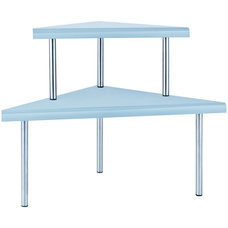 Raft metalic for kitchen, 2 nivele, Grunberg GR749