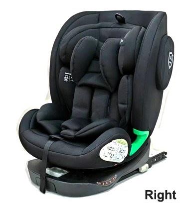 Scaun auto multifunctional i-Size, grupa 0/1/2/3, 0-12 ani, rotativ 360°, ISOFIX + Top Tether, Splendor HD-18 (bej)