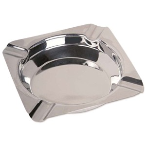 Scrumiera rotunda, Stainless Steel, Ø 13 cm, Grunberg IAT02 thumbnail 4