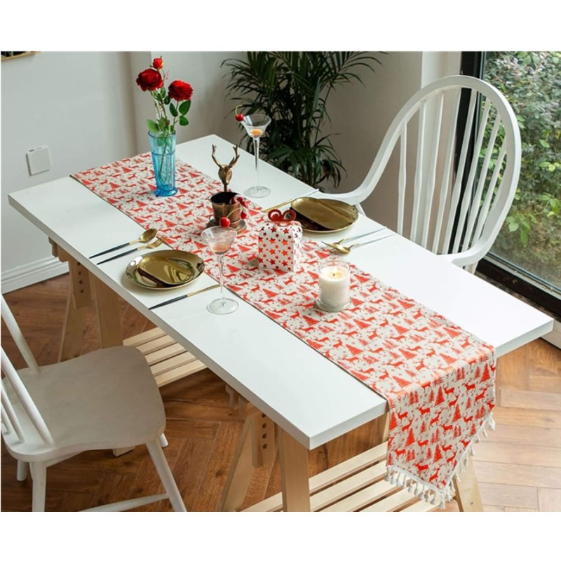 Napkin decorative for masa, din material textil poliester, rectangular, 33 x 180 cm, Grunberg  CM301802 thumbnail 3