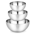 Set 3 bowls Stainless Steel, for salad, Grunberg IGR6230 thumbnail 2