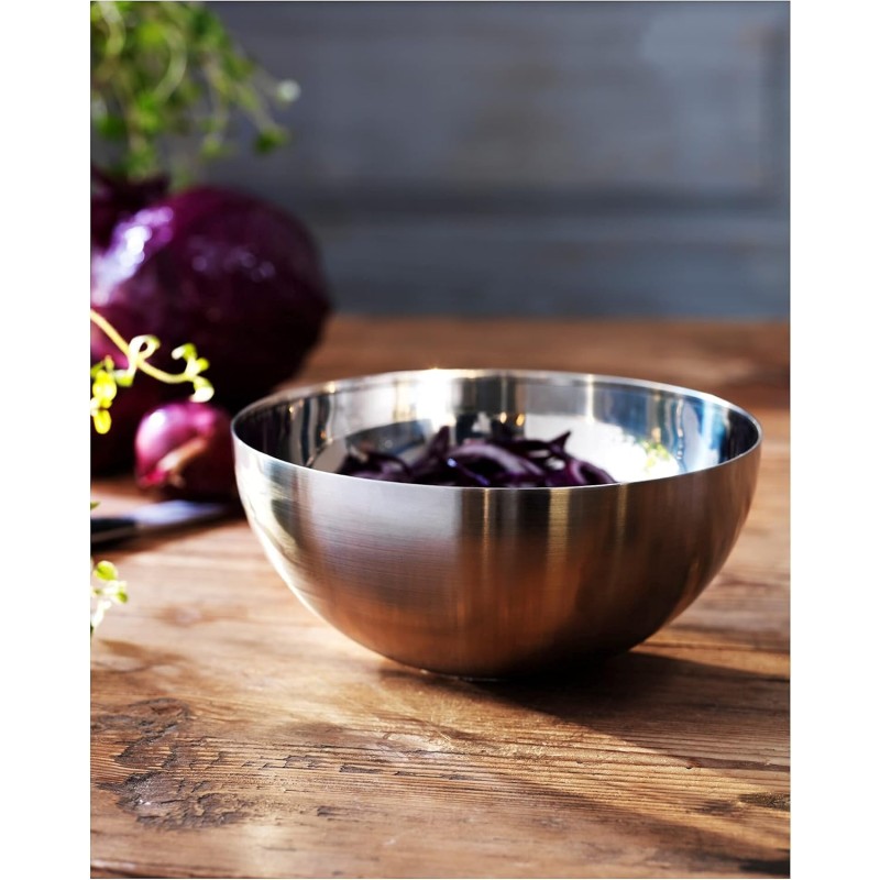 Set 3 bowls Stainless Steel, for salad, Grunberg IGR6230 thumbnail 3