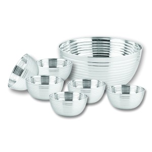 Set 3 bowls inox with capace plastic ,  Grunberg IGR2436 thumbnail 3