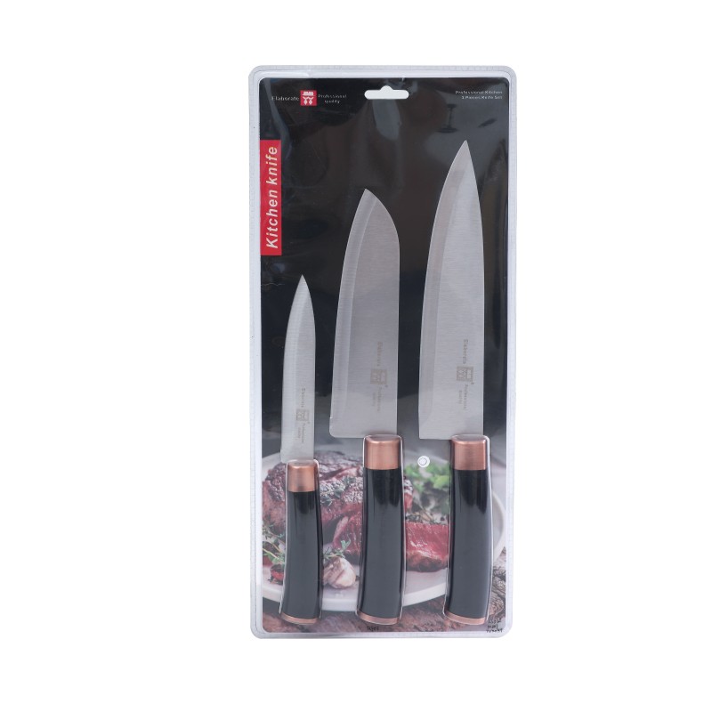 Set 3 buc. cutit pentru bucatarie, 23.50, 29 si 32.50 cm, Grunberg LS535