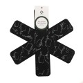 Set 3 pcs x stand termoizolant for vase fierbinti , din pasla, Grunberg SV381 (black) thumbnail 3