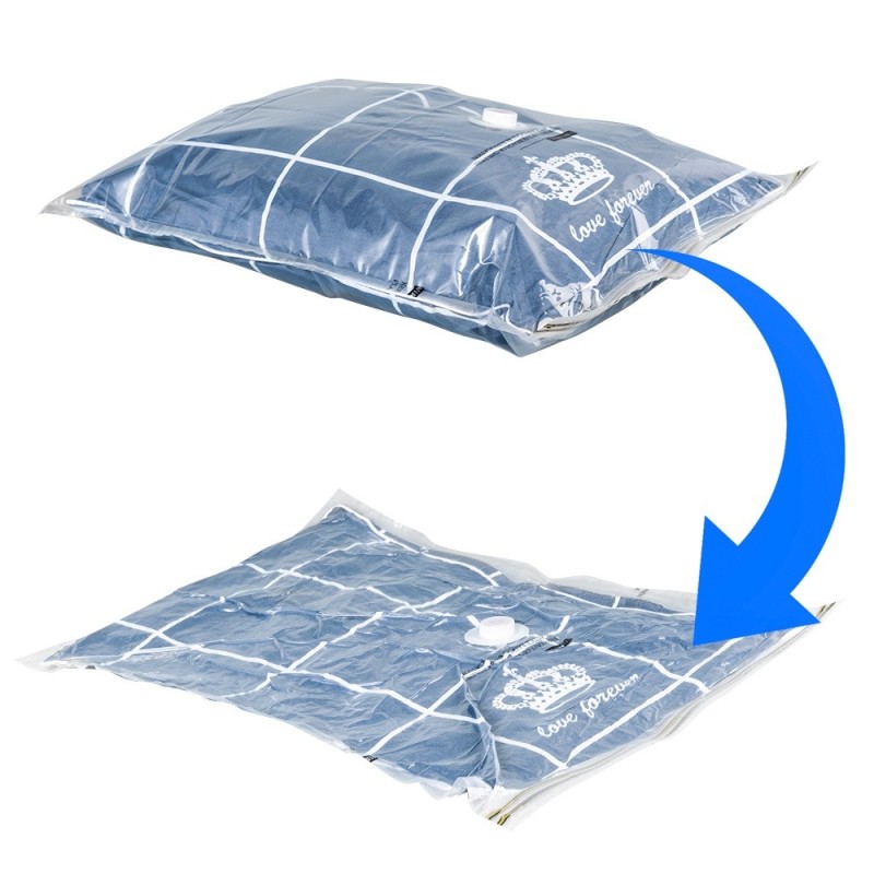 Set 3 saci/pungi Plastic transparent, for haine, for vidat, 100 x 130 cm, Grunberg CV10130 thumbnail 5