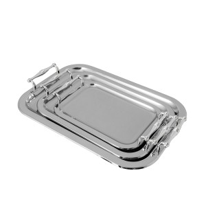 Tray rotunda 30cm , din fibre of bambus , Grunberg BM015 (flori) thumbnail 4