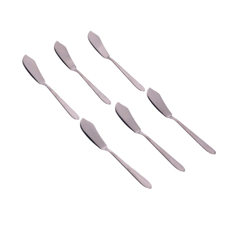 Set 6 cutite for peste, Stainless Steel, Grunberg GR177