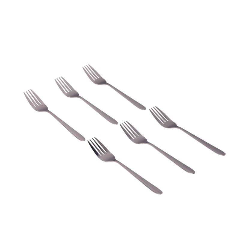Set 6 furculite for peste, Stainless Steel, Grunberg GR178