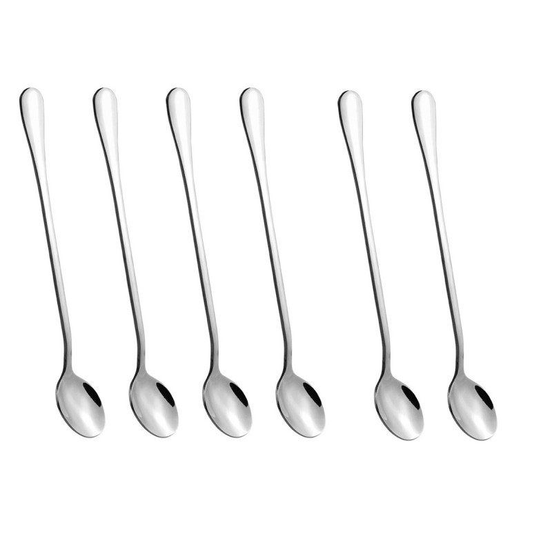 Set  6 lingurite Stainless Steel , for cocktail, Grunberg GR175 thumbnail 2