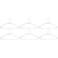 Set 6 umerase for haine, Plastic, 40.50 x 23 x 0.60 cm, Grunberg HG-009 thumbnail 3