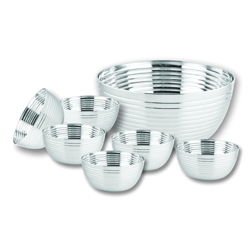 Set 7 bowls Stainless Steel, Grunberg ISB7
