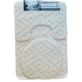 Set covoare baie, 3 pieces, anti-alunecare, Grunberg CB013 (various modele and culori) thumbnail 2
