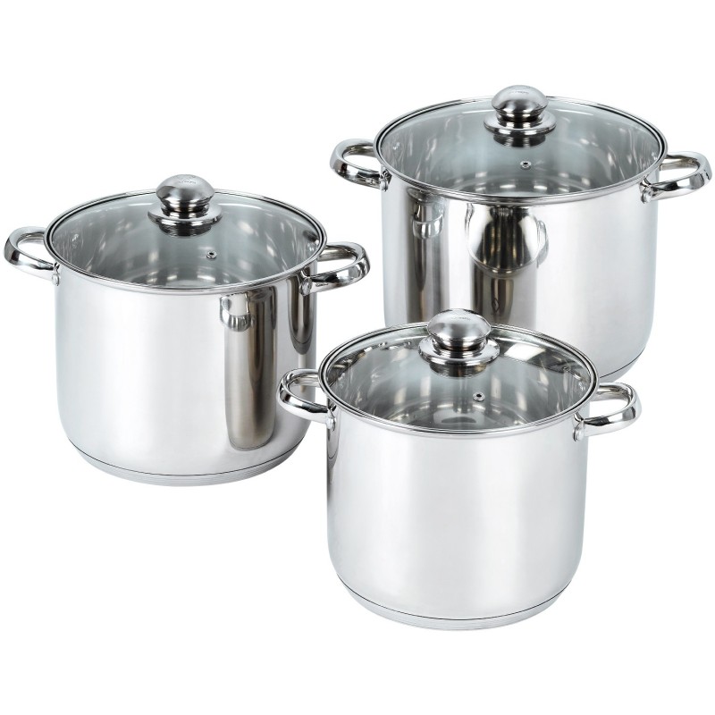 Set oale Stainless Steel with capace Glass , 6 piese , Grunberg  GR1052 - Victronic thumbnail 2