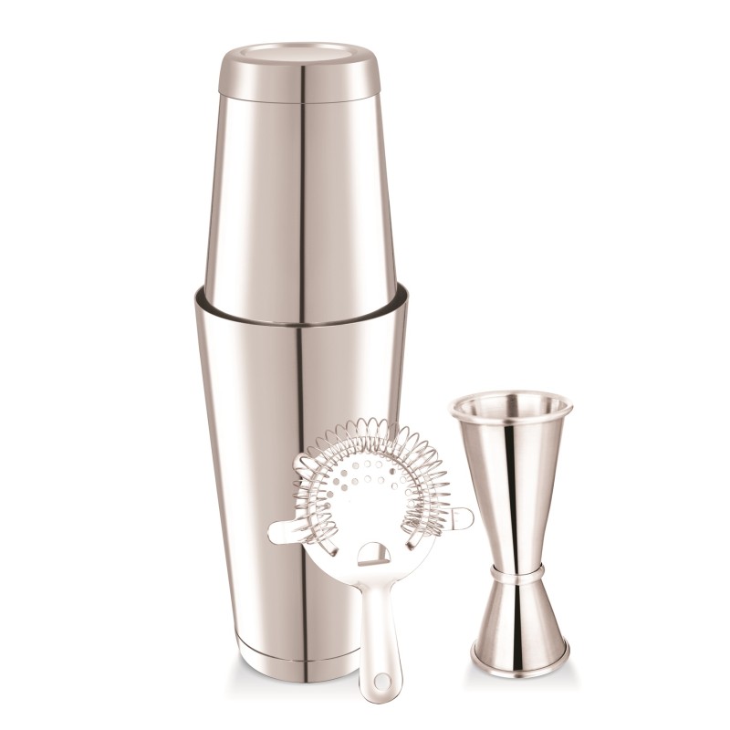 Set for cocktail, Stainless Steel, 4 piese, Grunberg IGR2194