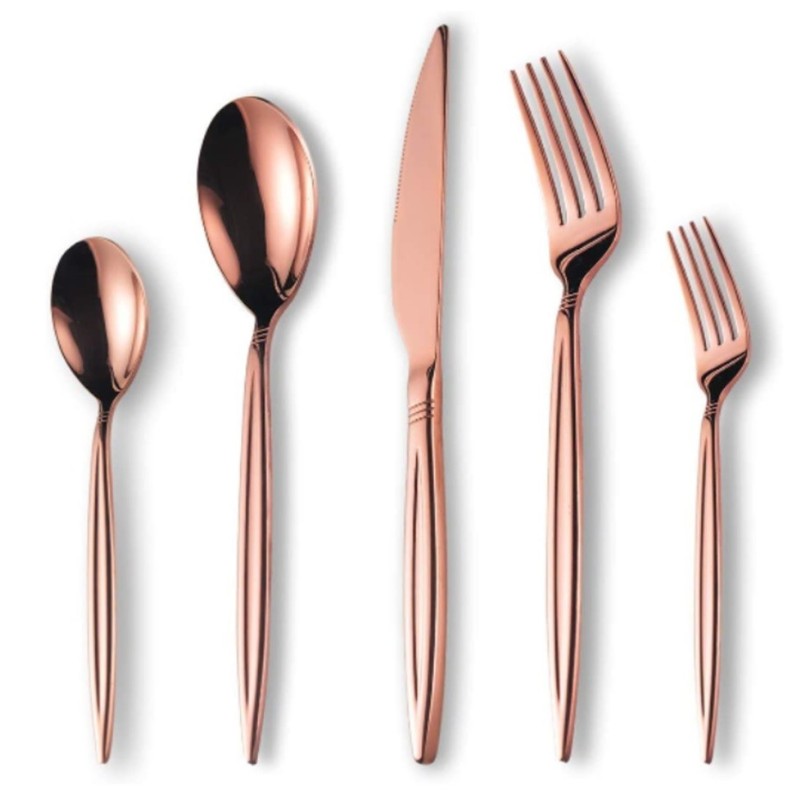 Set cutlery Stainless Steel 30 piese, Grunberg BL386R30 (pink auriu) thumbnail 8