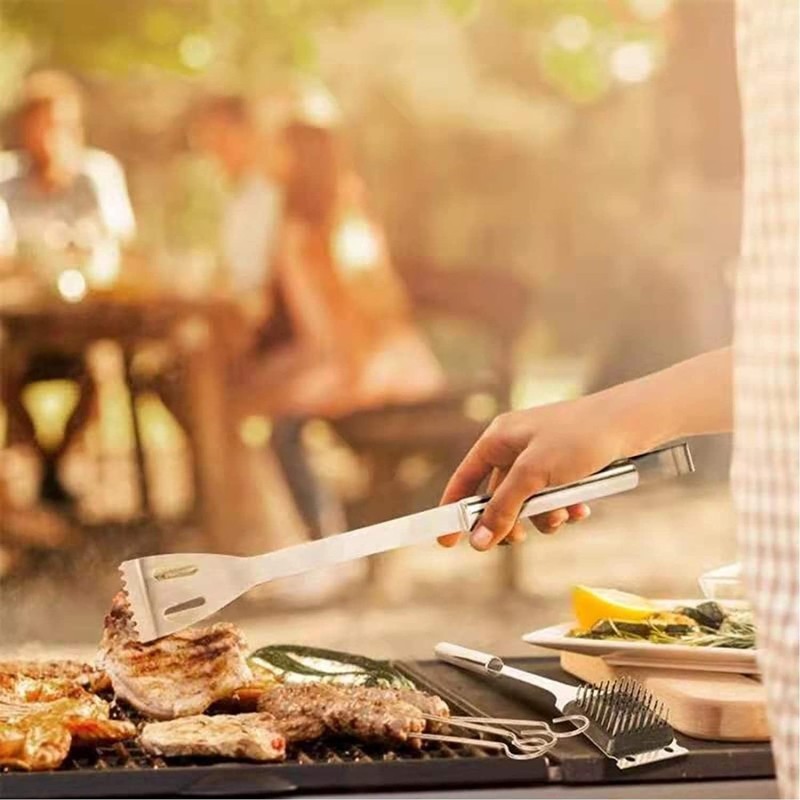 Set ustensile Stainless Steel, for grill, 13 piese, Grunberg UG13PS thumbnail 13
