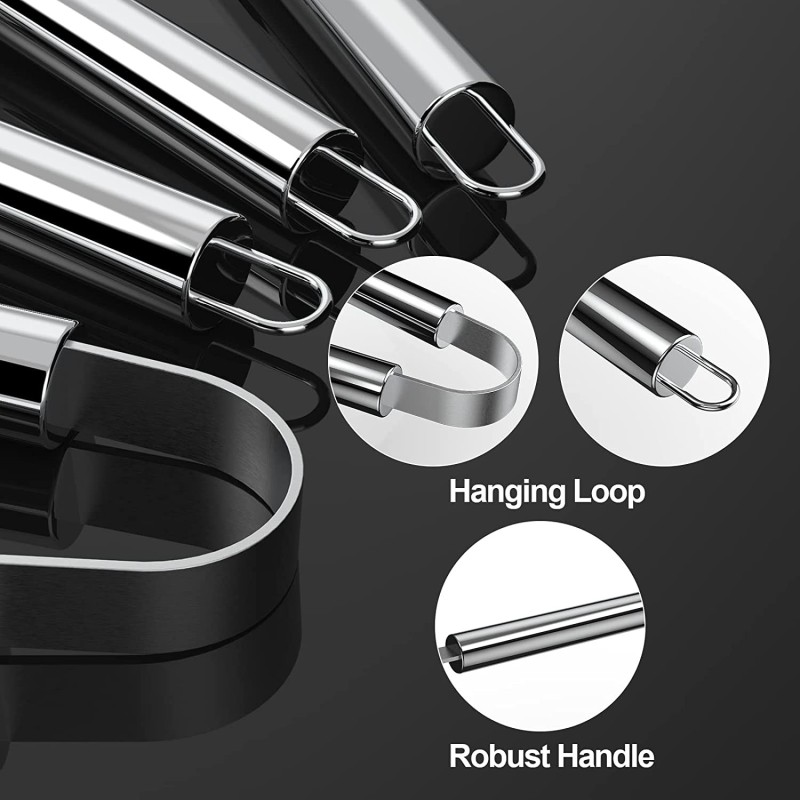 Set ustensile Stainless Steel, for grill, 13 piese, Grunberg UG13PS thumbnail 16