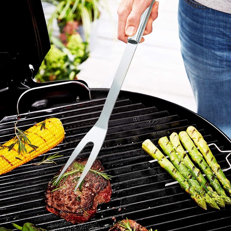 Set ustensile Stainless Steel, for grill, 13 piese, Grunberg UG13PS thumbnail 2