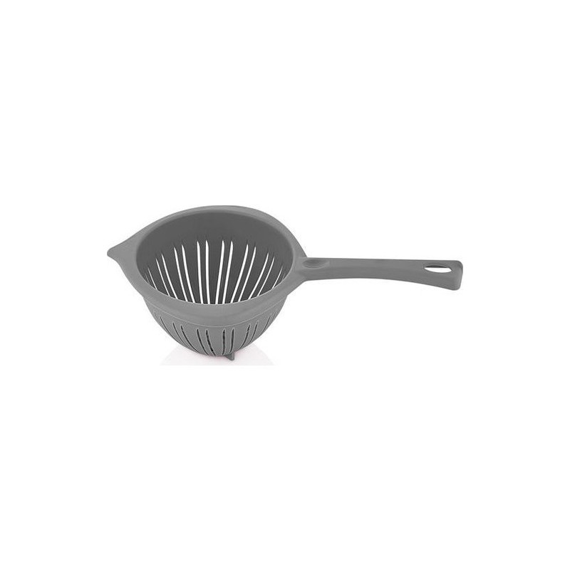 Strecuratoare rotunda cu maner, din plastic, 27 x 15 x 8 cm, Qlux L00240 (divers... thumbnail 2