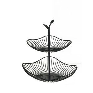 Stand for prajituri, Metal and plastic, with doua nivele, 30 x 30 x 32 cm, Grunberg GR3230 thumbnail 3