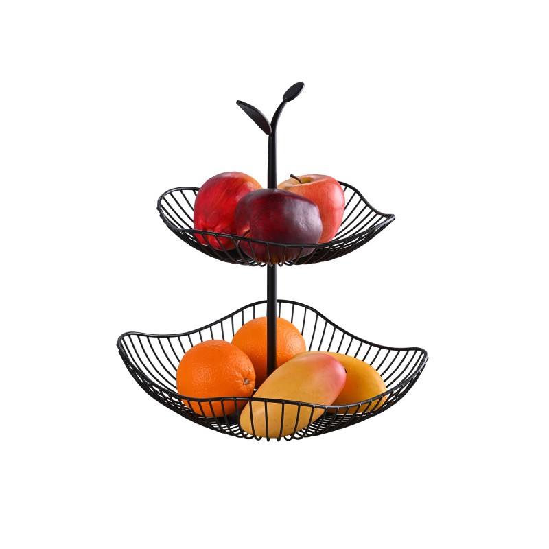 Stand for prajituri or fructe, Metal, with doua nivele, 33 x 28 x 33 cm, Grunberg GR3247 thumbnail 2