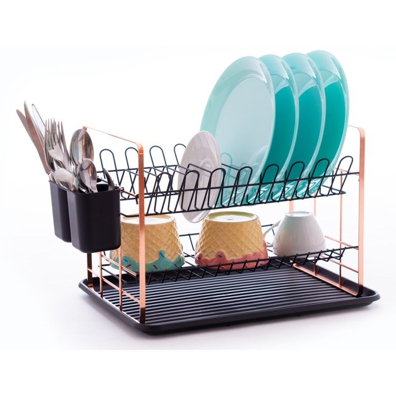Stand vase, cromat finisaj mat, with tray Plastic and stand cutlery, 48x32x29 cm, Grunberg GR3232 thumbnail 8