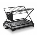 Stand vase, Steel and plastic, with tray and stand cutlery, 30 x 42 x 30 cm, Grunberg GR3241 thumbnail 2