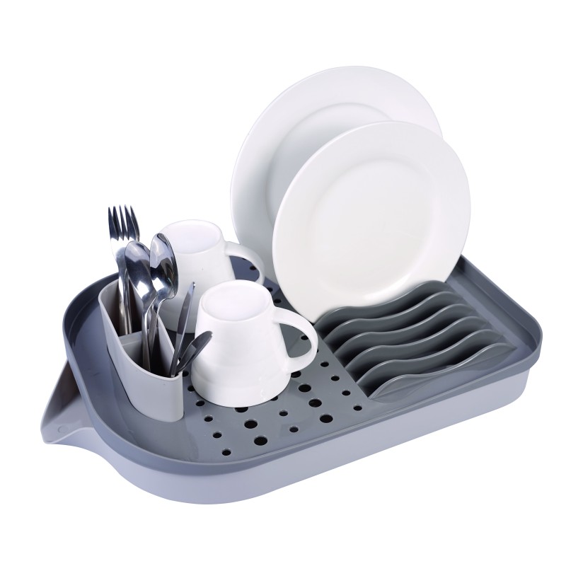 Stand vase, Plastic, with tray and stand cutlery, 47.50 x 32.50 x 12 cm, Grunberg GR3238 thumbnail 2