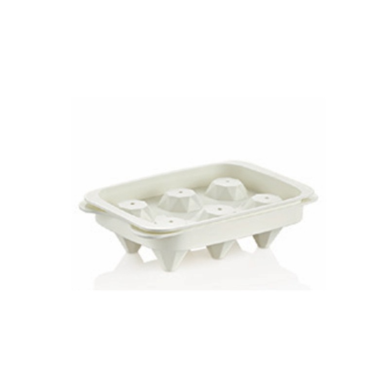 Tavita pentru cuburi gheata, din plastic, Qlux L00932