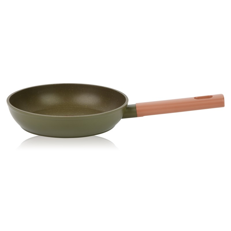 Frying Pan Aluminum, interior mat.non-stick, compatibila with stove induction, 28x5.40 cm, 2.50 l, Grunberg  GR5734 thumbnail 2
