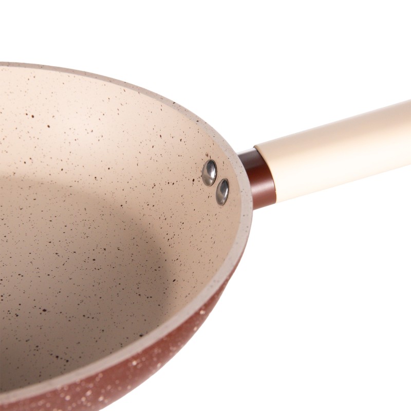 Frying Pan Aluminum, interior material non-stick, compatibila with stove induction, 24x4.80 cm, 1.60 l, Grunberg  GR5713 thumbnail 4