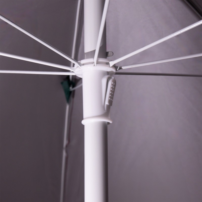 Umbrella for garden , diametrul 280 cm , rotunda , Grunberg  B0123 (brown) thumbnail 3