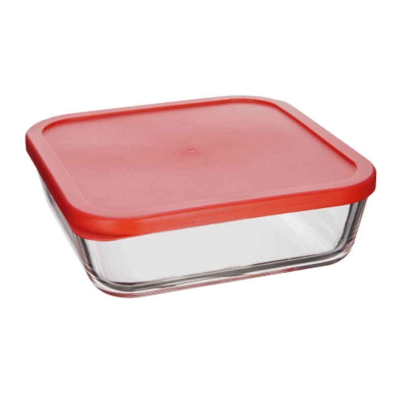 Dish Glass borosilicata, with lid plastic (various colors), 1.100 l, Grunberg VY1100LID thumbnail 4