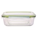 Dish Glass borosilicata, rectangular, with lid Plastic and inchidere ermetica with silicon, 1.520 l, Grunberg VY1520RC thumbnail 3