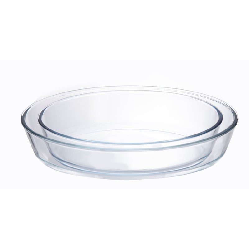 Dish Glass borosilicata, round, 3.20 l , Grunberg VY3200TY
