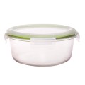 Dish Glass borosilicata, round, with lid Plastic and inchidere ermetica with silicon, 0.950 l, Grunberg VY950RD thumbnail 2
