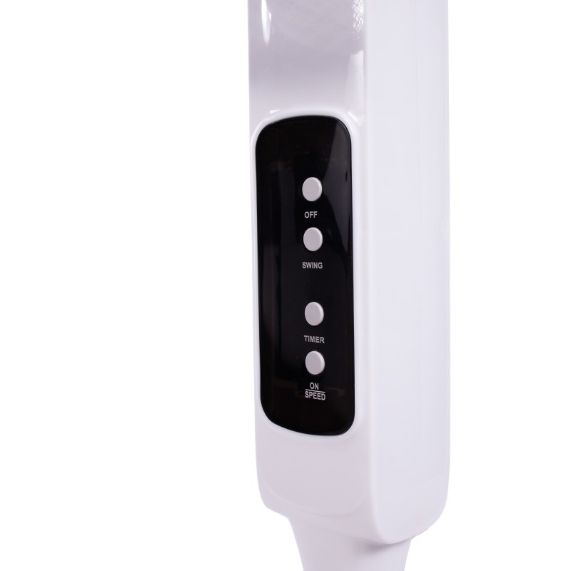 Fan pedestal, with remote control, 40 cm, 3 speed settings, 45 W, Victronic SF1632 (white) - Victronic thumbnail 6